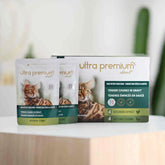 Ultra Premium Direct Sachets Fraîcheur Aliment Humide Chat Sans Céréales 85G - Tendres Emincés en Sauce Poulet / Dinde